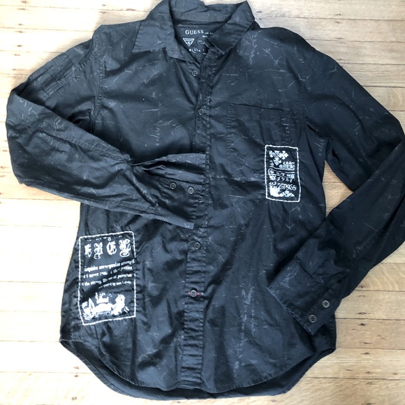 Guess Other - Guess Button-down long sleeves shirt, size S